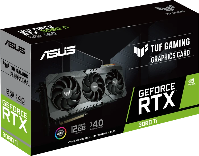 ASUS TUF Gaming GeForce RTX 3080 Ti, TUF-RTX3080TI-12G-GAMING, 12GB GDDR6X, 2x HDMI, 3x DP