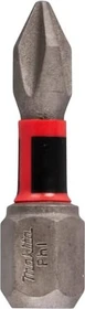 Makita Impact Premier Kreuzschlitz Bit 1/4", PH1x25mm, 2 Stück