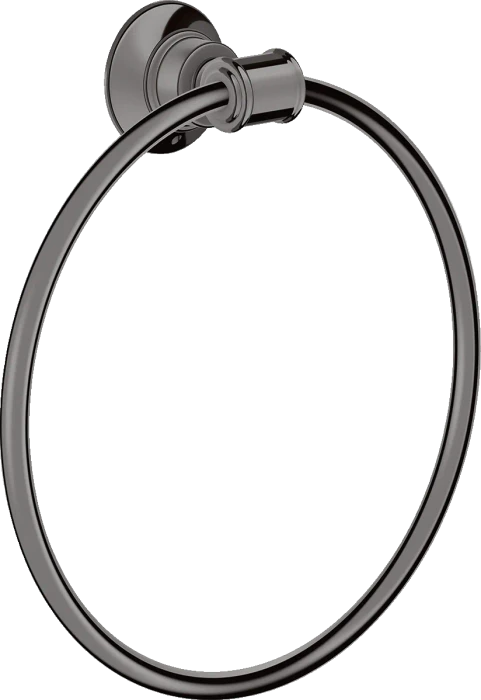 Hansgrohe Axor Montreux Handtuchring polished black chrome