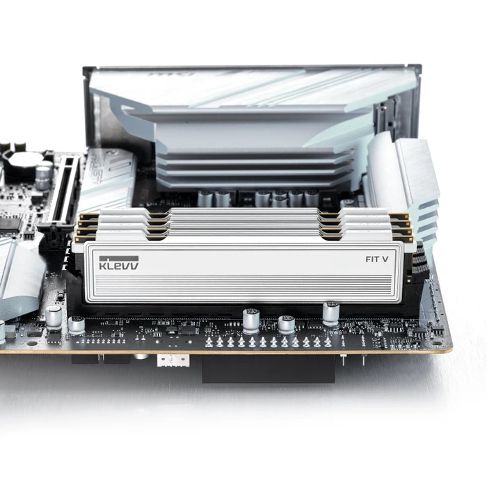 Klevv Fit V Ceramic White UDIMM 32GB Kit, DDR5-6000, CL28-36-36-76