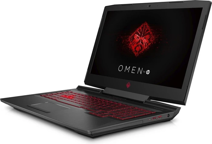 HP OMEN by HP Laptop 17-an014ng, Shadow Black, Core i7-7700HQ, 16GB RAM, 256GB SSD, 1TB HDD, GeForce GTX 1070, DE