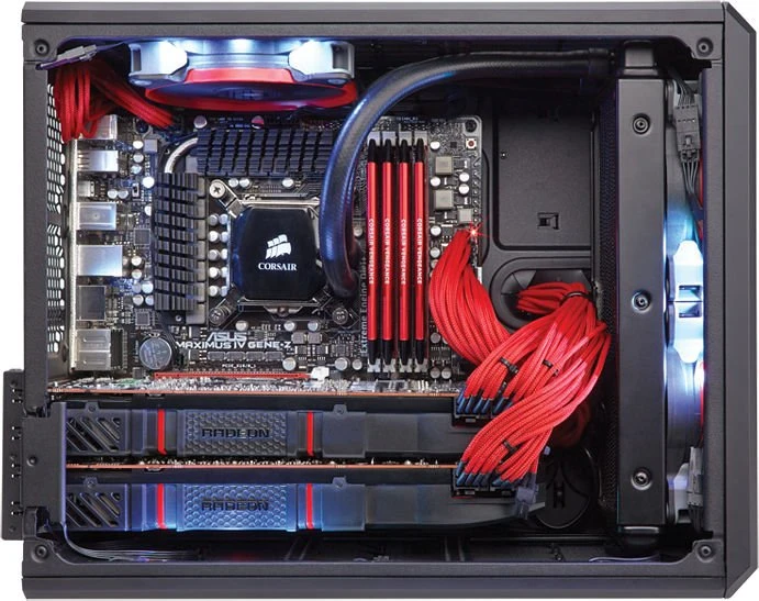 Corsair Carbide Series Air 240, schwarz, Acrylfenster