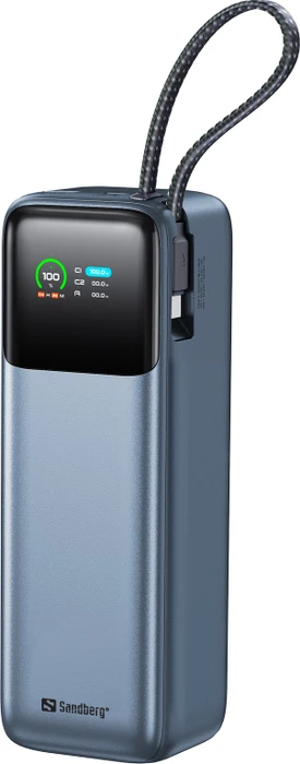 Sandberg All-in1 Powerbank 27000mAh 240W grau
