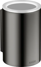 Hansgrohe Axor Universal Circular Zahnputzbecher mit Halter polished black chrome