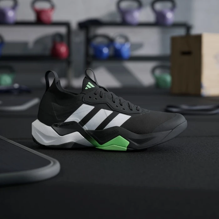 adidas Rapidmove ADV 2 core black/cloud white/lime burst (Herren)