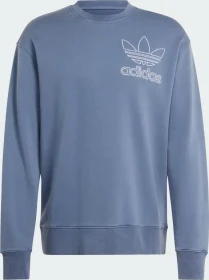 adidas Adicolor Outline Trefoil Sweatshirt preloved ink (Herren)