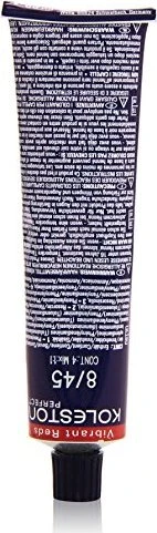 Wella Koleston Perfect Vibrant Reds Haarfarbe 8/45 hellblond rot-mahagoni, 60ml