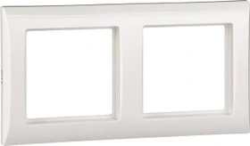 Schneider Electric ELSO Joy Rahmen 2-fach JOY IP44, reinweiß