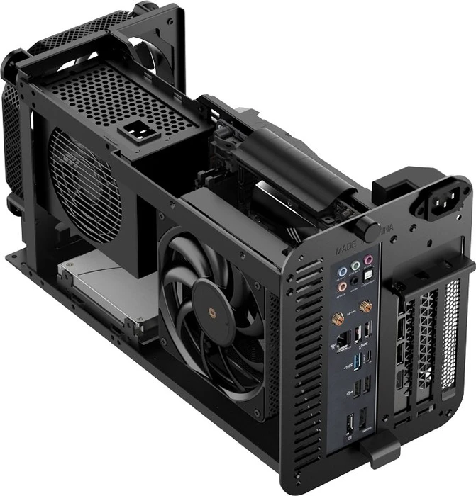 Jonsbo V11, silber, Mini-ITX