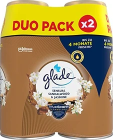 Glade Automatic Spray Sensual Sandalwood & Jasmine Refill, 538ml (2x 269ml)