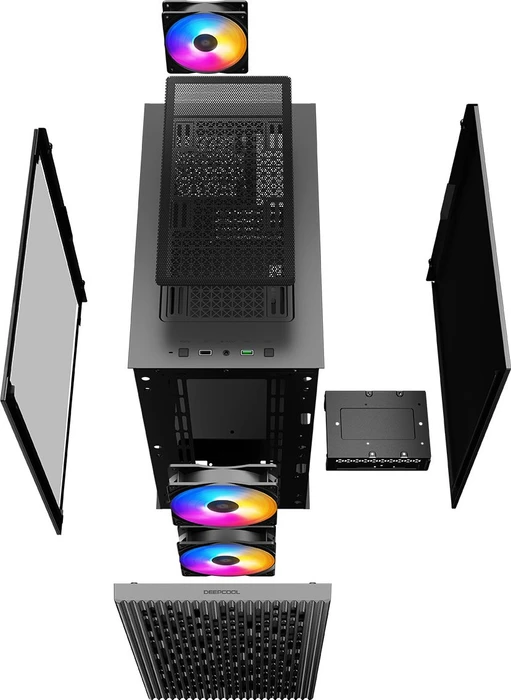 DeepCool Matrexx 40 3FS, Glasfenster