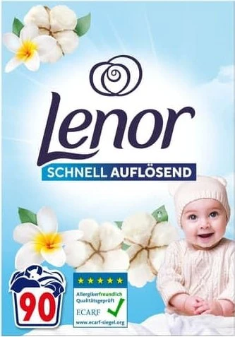 Lenor Sensitiv Pulver Waschmittel, 4.95kg