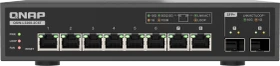 QNAP QSW-L3200 Desktop 10G Managed Switch, 6x RJ-45, 2x RJ-45/SFP+ (QSW-L3208-2C6T)