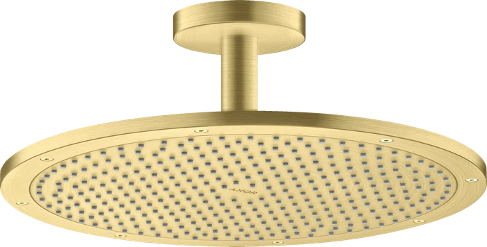 Hansgrohe Axor ShowerSolutions Kopfbrause 350 1jet mit Deckenanschluss brushed brass