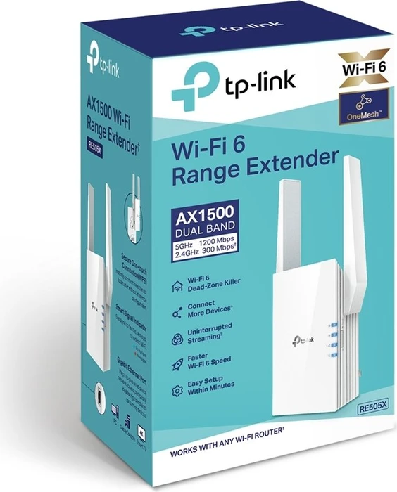 TP-Link RE505X, AX1500