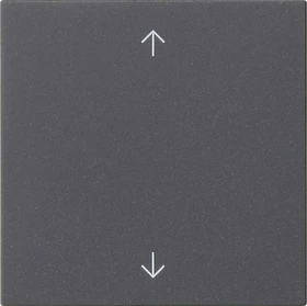 Gira System 3000 Bedienaufsatz Pfeilsymbole, anthrazit
