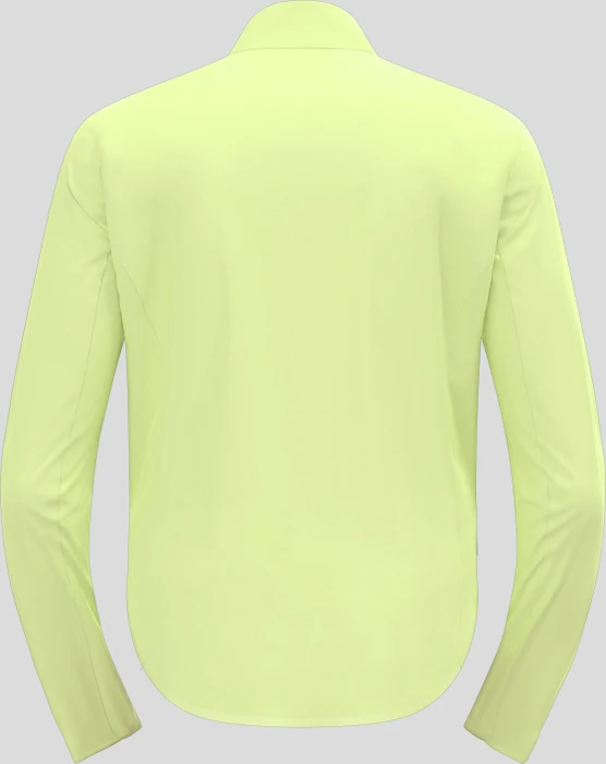 Odlo Zeroweight Performance Knit Fahrradjacke shadow lime (Herren)