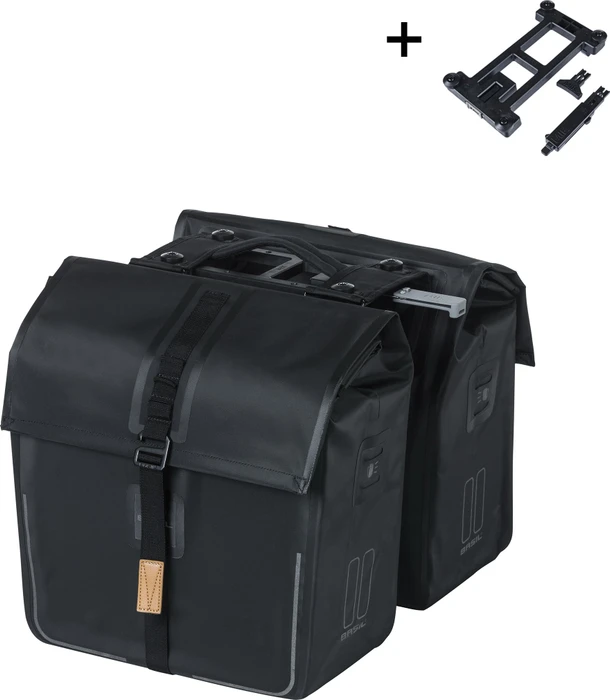 Basil Urban Dry Doppeltasche Gepäcktasche