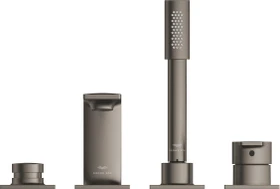 Grohe Allure 4-Loch-Einhand-Wannenkombination satin graphite