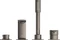Grohe Allure 4-Loch-Einhand-Wannenkombination satin graphite Vorschaubild