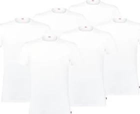Levi's Roundneck 3er-Pack T-Shirt kurzarm weiß (Herren)