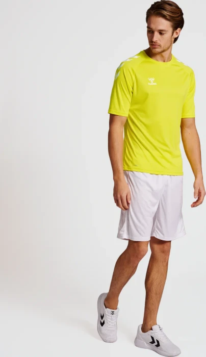 hummel Core XK Funktionsshirt kurzarm blazing yellow (Herren)