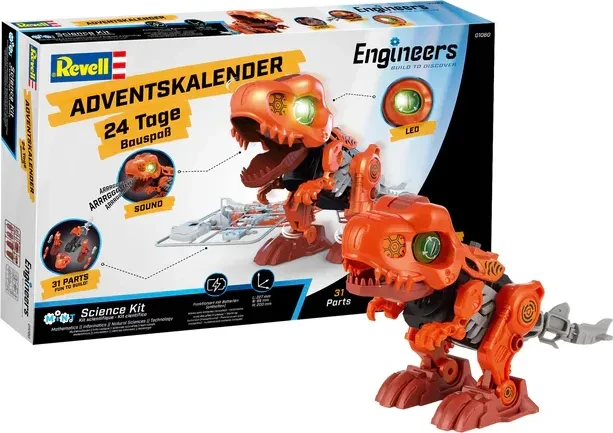 Revell Adventskalender Engineers Electric T-Rex