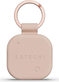 Satechi Vegan-Leather FindAll Keychain desert rose