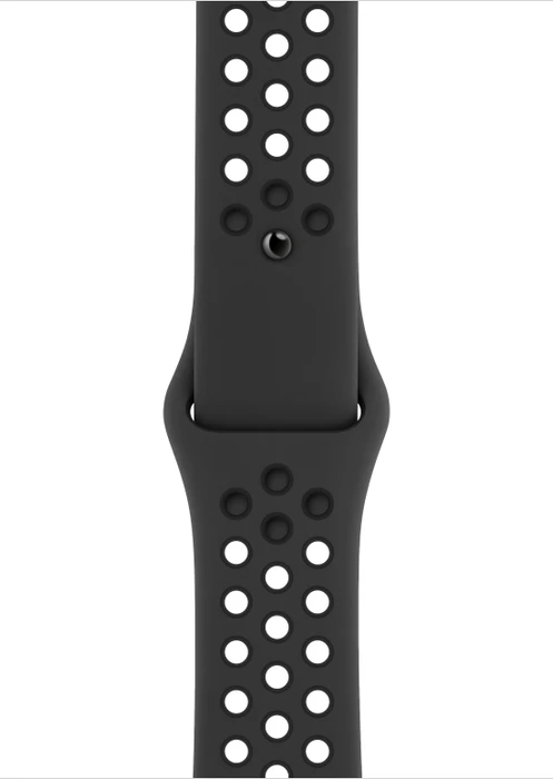 Apple Watch Nike SE (GPS + Cellular) 44mm space grau mit Sportarmband anthrazit/schwarz