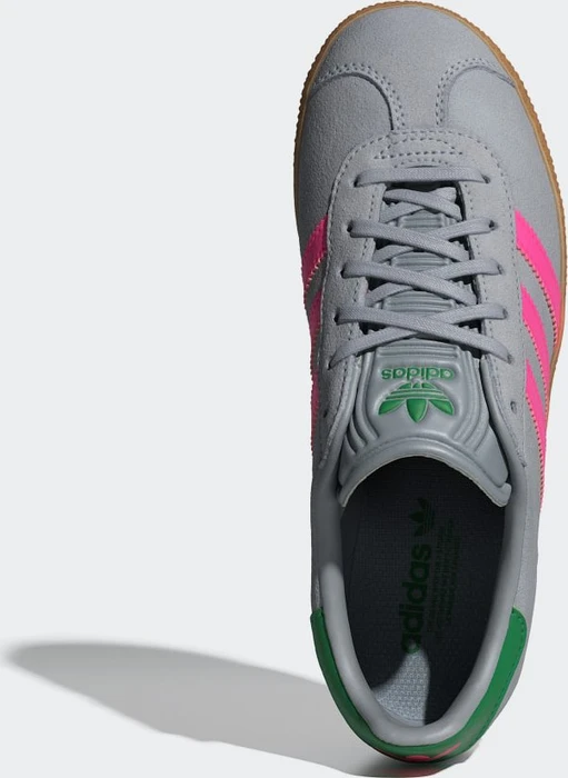 adidas Gazelle halo silver/lucid pink/green (Junior)