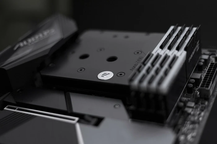 EK Water Blocks Quantum Line EK-Quantum Momentum Aorus Z490 Master D-RGB Monoblock, Acetal