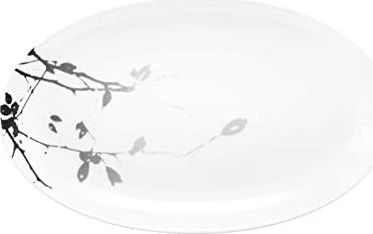 Seltmann Weiden Liberty Servierplatte oval 24.1x14.4cm dark rose hip