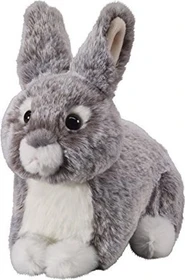 Bauer Deine Tiere mit Herz Hase liegend 18cm grau