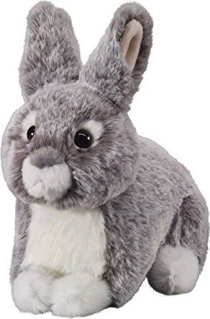 Bauer Deine Tiere mit Herz Hase liegend 18cm grau