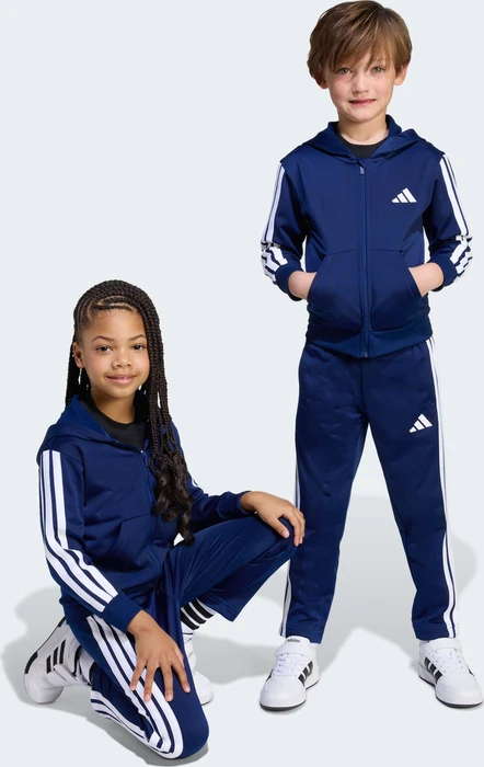 adidas Essentials Trainingsanzug dark blue/white (Junior)