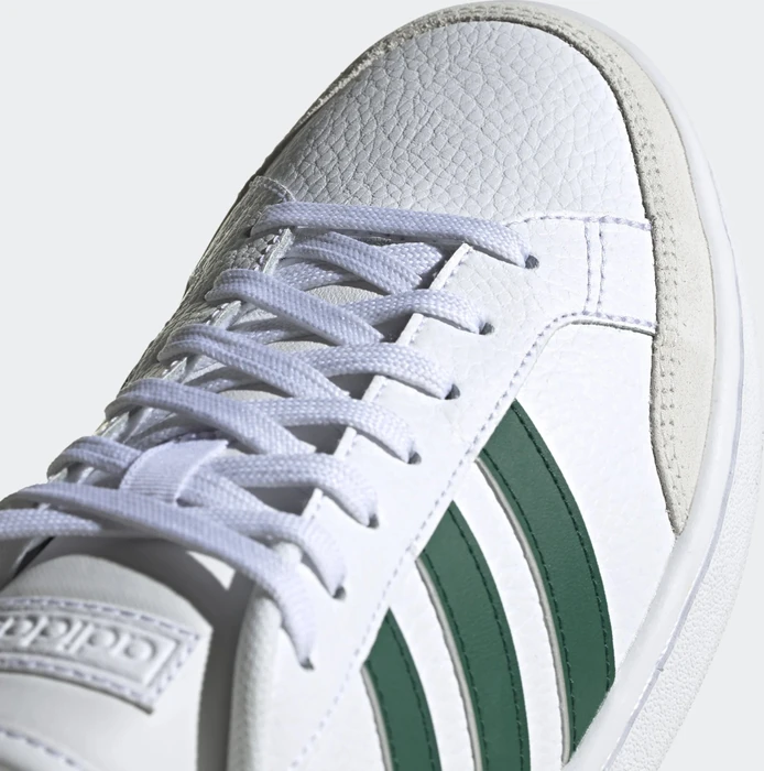 adidas Grand Court SE cloud white/collegiate green/orbit grey
