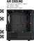 AeroCool Trinity Mini, Lüfter LED RGB, Glasfenster Vorschaubild