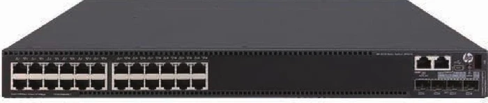 HP FlexNetwork 5510 HI 24G Rackmount Gigabit Managed Switch, 24x RJ-45, 4x SFP+, 1x Erweiterungsslot, 740W PoE+