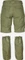 Fjällräven Gaiter No.1 Zip-Off Hose lang grün (Damen) Vorschaubild
