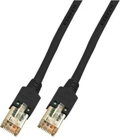 EFB Elektronik TM11 UC300 Patchkabel, Cat5e, F/UTP, RJ-45/RJ-45, 2m, schwarz