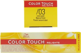 Wella Color Touch Relights Blond Haartönung natur gold /03, 60ml