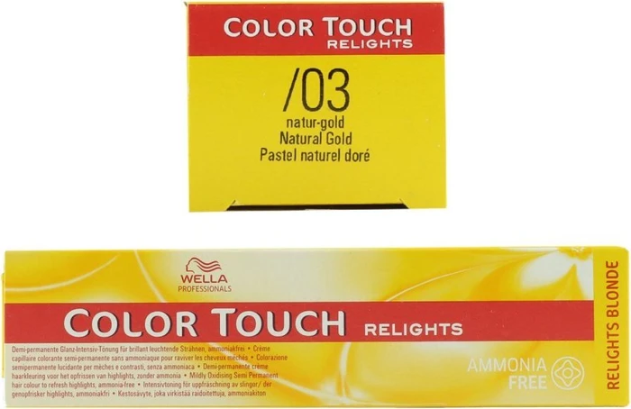 Wella Color Touch Relights Blond Haartönung natur gold /03, 60ml