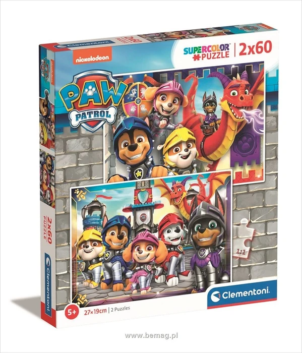 Clementoni Supercolor 2in1 Paw Patrol