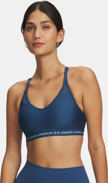 Under Armour Crossback Low Sport-BH wham blue/blue haze (Damen)