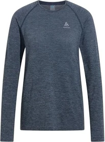 Odlo Essential Seamless Funktionsshirt langarm india ink melange (Damen)