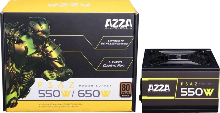 AZZA PSAZ 550W, ATX