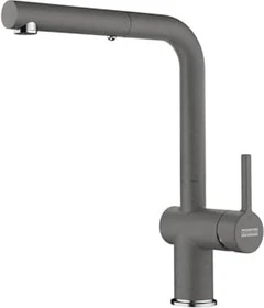Franke Active Zugauslauf HD chrom/steingrau