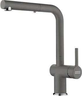 Franke Active Zugauslauf HD chrom/steingrau