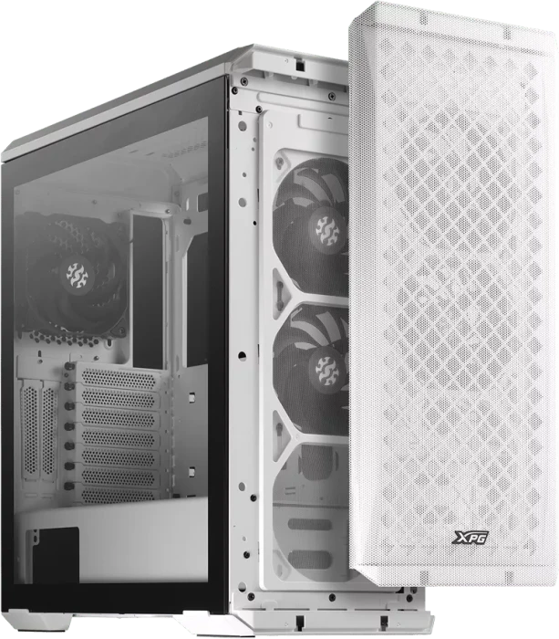 ADATA XPG Defender, weiß, Glasfenster
