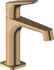 Hansgrohe Axor Citterio M 100 Waschbeckenarmatur mit Ablauffernbedienung brushed bronze